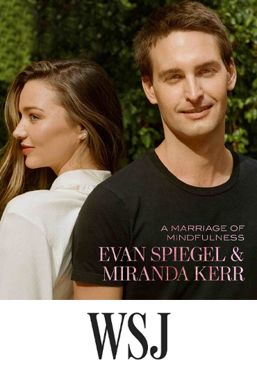 Wall Street Journal July 2020 Miranda Kerr and Evan Spiegel